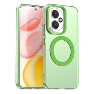 For Honor 400 Global 156.5mm Candy Magsafe PC Hybrid TPU Phone Case(Green)