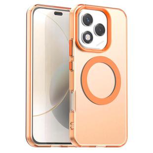 For Honor 400 Lite Global Candy Magsafe PC Hybrid TPU Phone Case(Orange)