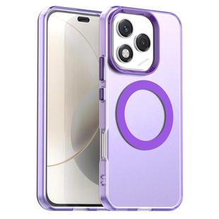 For Honor 400 Lite Global Candy Magsafe PC Hybrid TPU Phone Case(Purple)