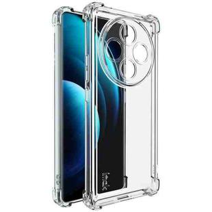 For vivo X100 IMAK UX-4 Series Four-corner Shockproof Phone Case(Transparent)