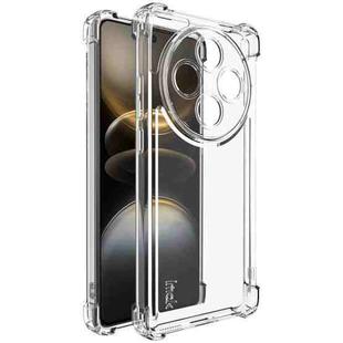 For vivo X100s IMAK UX-4 Series Four-corner Shockproof Phone Case(Transparent)