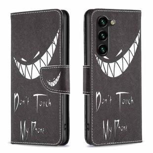 For Samsung Galaxy S25+ 5G Colored Drawing Pattern Leather Phone Case(Smirk)
