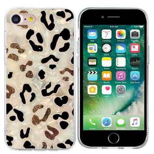 For iPhone SE 2022 / 2020 / 8 / 7 Colorful Painting Pattern TPU Phone Case(Leopard)