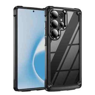 For Samsung Galaxy S25 Ultra 5G TPU + PC Lens Protection Phone Case(Black)