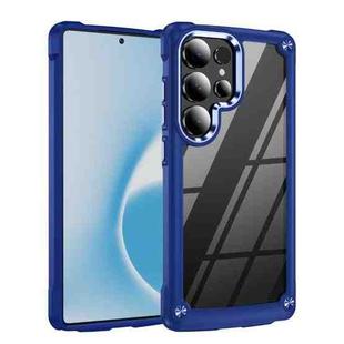 For Samsung Galaxy S25 Ultra 5G TPU + PC Lens Protection Phone Case(Blue)