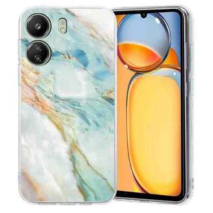 For Redmi 13C 4G Colorful Painting Pattern TPU Phone Case(Marble)