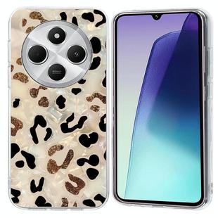 For Redmi 14C 4G Colorful Painting Pattern TPU Phone Case(Leopard)