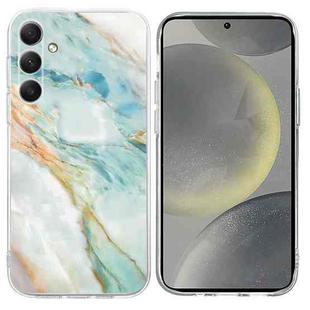 For Samsung Galaxy S24+ 5G Colorful Painting Pattern TPU Phone Case(Marble)