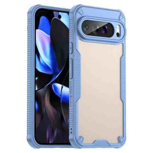 For Google Pixel 9 Pro XL Armor Glaze PC Hybrid TPU Phone Case(Blue)