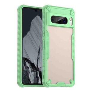 For Google Pixel 8 Pro Armor Glaze PC Hybrid TPU Phone Case(Green)