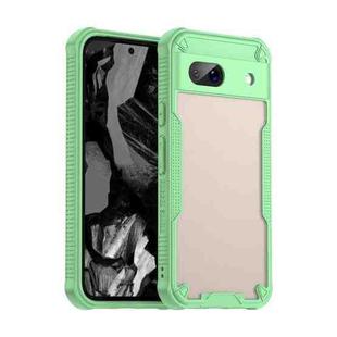 For Google Pixel 8a Armor Glaze PC Hybrid TPU Phone Case(Green)