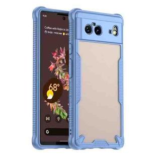 For Google Pixel 6 Armor Glaze PC Hybrid TPU Phone Case(Blue)