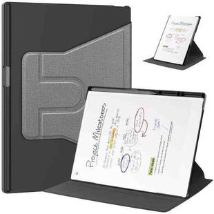 For reMarkable Paper Pro Voltage Holder Rotation Smart Leather Tablet Case(Grey)