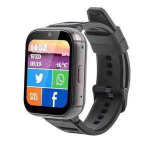 UNIWA DM66 4G Calling Smart Watch, 2GB+16GB, 1.99 inch IPS Screen Android 9.0 Support WiFi GPS(Black)