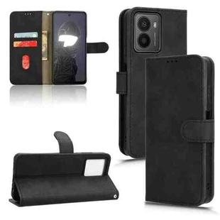 For HMD Fusion Skin Feel Magnetic Flip Leather Phone Case(Black)