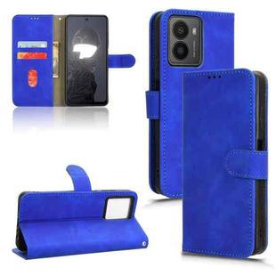 For HMD Fusion Skin Feel Magnetic Flip Leather Phone Case(Blue)