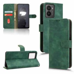 For HMD Fusion Skin Feel Magnetic Flip Leather Phone Case(Green)