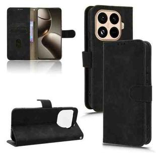 For Xiaomi 15T Pro 5G Skin Feel Magnetic Flip Leather Phone Case(Black)