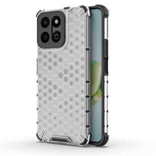 For Honor Play 60 Plus Honeycomb Shockproof Phone Case(White)