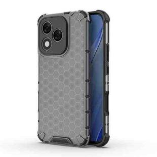 For Honor 400 Lite Honeycomb Shockproof Phone Case(Black)