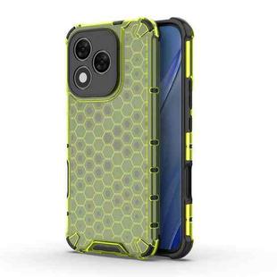 For Honor 400 Lite Honeycomb Shockproof Phone Case(Green)