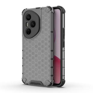For Honor 400 Pro Global 160.8mm Honeycomb Shockproof Phone Case(Black)