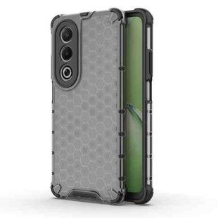 For OPPO K12x 5G Global Honeycomb Shockproof Phone Case(Black)