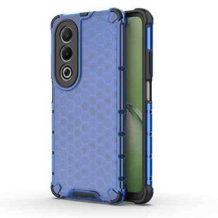 For OPPO K12x 5G Global Honeycomb Shockproof Phone Case(Blue)