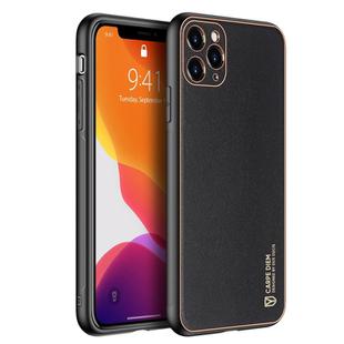 For iPhone 11 Pro Max DUX DUCIS YOLO Series PU + PC + TPU Protective Case(Black)