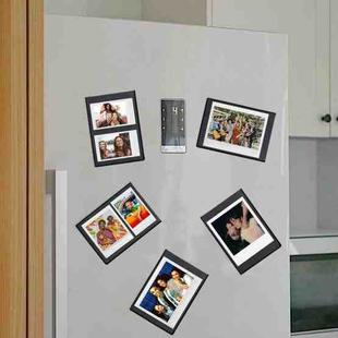 5pcs Magnetic Picture Photo Bag  Album Frame, Size:6 inch(Black)