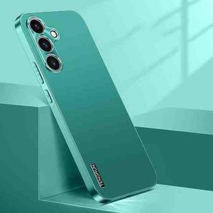 For Samsung Galaxy S25 5G Streamer Series Micro Frosted Metal Paint PC Phone Case(Alpine Green)