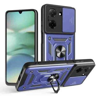 For Redmi A5 4G 171.7mm Sliding Camera Cover Design TPU+PC Phone Case(Blue)