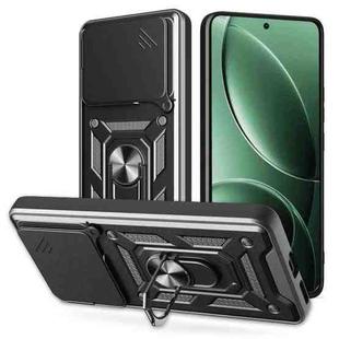 For Redmi K80 5G Sliding Camera Cover Design TPU+PC Phone Case(Black)
