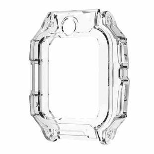 For Xiaotiancai Z6P Half Coverage Hollow TPU Watch Protective Case(Transparent)