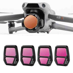 For DJI Air 3S Sunnylife Camera Lens Filter, Filter:4 in 1 ND8-64