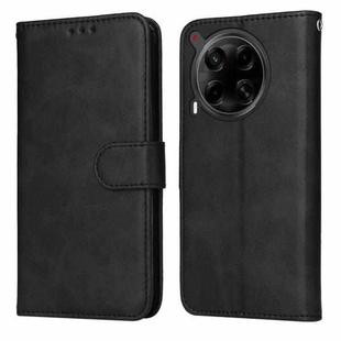 For Tecno Camon 30 4G / 5G Classic Calf Texture Flip Leather Phone Case(Black)