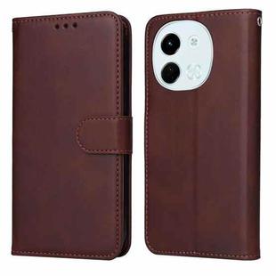 For Tecno Spark 30 5G / Pova 6 Neo 5G Classic Calf Texture Flip Leather Phone Case(Brown)