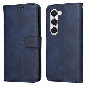 For Tecno Spark 40 Pro  4G Classic Calf Texture Flip Leather Phone Case(Blue)