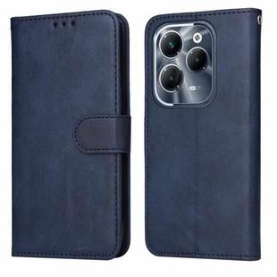 For Infinix Hot 40 / Hot 40 Pro Classic Calf Texture Flip Leather Phone Case(Blue)