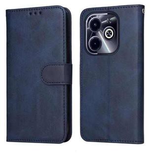 For Infinix Hot 40i Classic Calf Texture Flip Leather Phone Case(Blue)