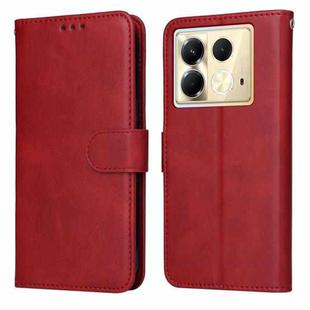 For Infinix Note 40 5G Classic Calf Texture Flip Leather Phone Case(Red)