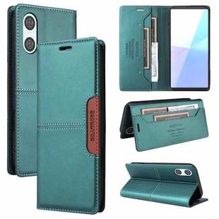 For Sony Xperia 5 VI GQUTROBE G01 RFID Anti-theft Leather Phone Case(Green)