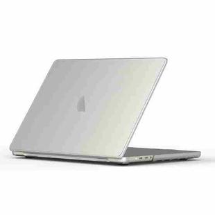 For MacBook Pro 14.2 inch 2024 Crystalline Matte Hardshell Laptop Protective Case(Transparent)