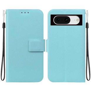 For Google Pixel 8 Ultra-thin Voltage Magnetic Buckle Leather Phone Case(Green)