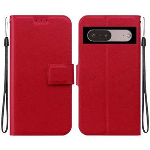 For Google Pixel 7 Pro Ultra-thin Voltage Magnetic Buckle Leather Phone Case(Red)