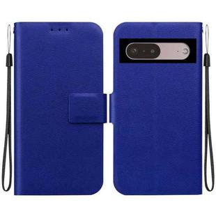 For Google Pixel 7 Pro Ultra-thin Voltage Magnetic Buckle Leather Phone Case(Blue)