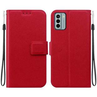 For Nokia G22 Ultra-thin Voltage Magnetic Buckle Leather Phone Case(Red)