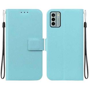 For Nokia G22 Ultra-thin Voltage Magnetic Buckle Leather Phone Case(Green)