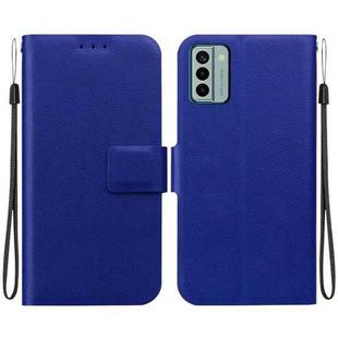 For Nokia G22 Ultra-thin Voltage Magnetic Buckle Leather Phone Case(Blue)