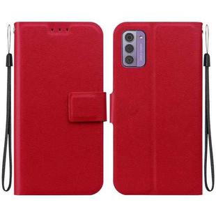 For Nokia G42 Ultra-thin Voltage Magnetic Buckle Leather Phone Case(Red)